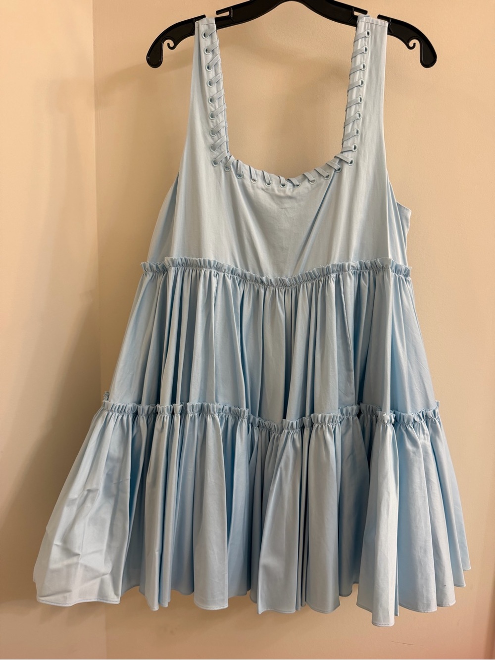 Aje Hushed Mini Dress Sky, size 14 - Picture 4 of 8